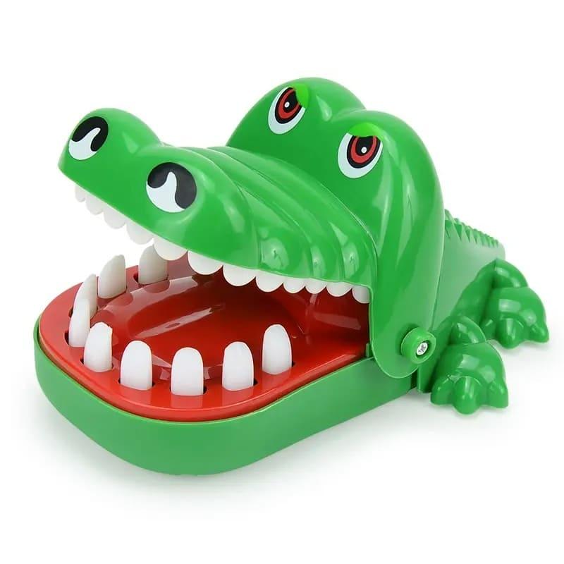 Dentes de Crocodilo - Brinquedo Mordida Divertida