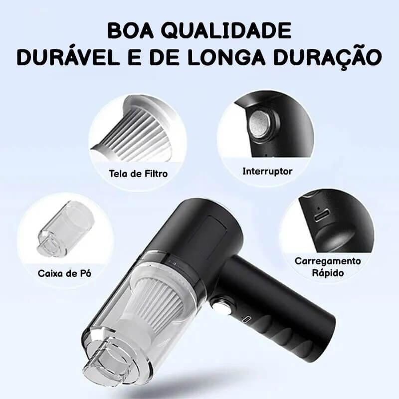 PowerClean DuoVac - Aspirador Dupla Ação para Casa e Carro