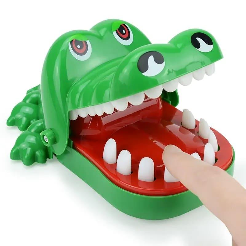 Dentes de Crocodilo - Brinquedo Mordida Divertida