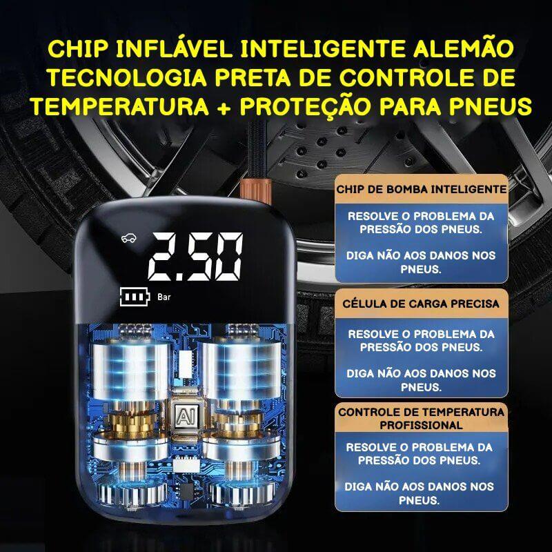 Compressor de Ar sem Fio