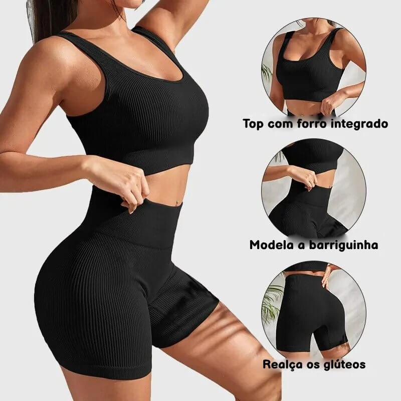 Conjunto Fitness- 2 Peças Feminino